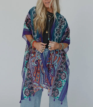 The Tabitha floral kimono